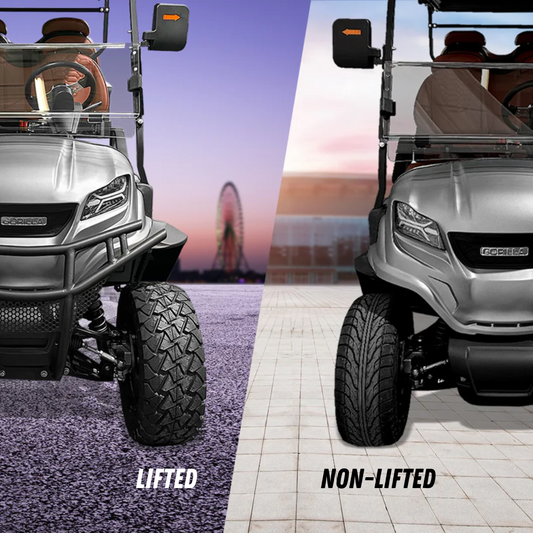 Lifted vs. Non-Lifted Golf Carts: Navigating Your Choice for Optimal Adventure and Comfort