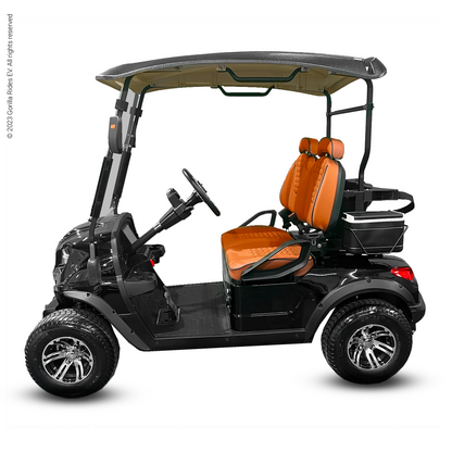 Gorilla Rides Electric Golf Cart: 2 Passenger G2 LI